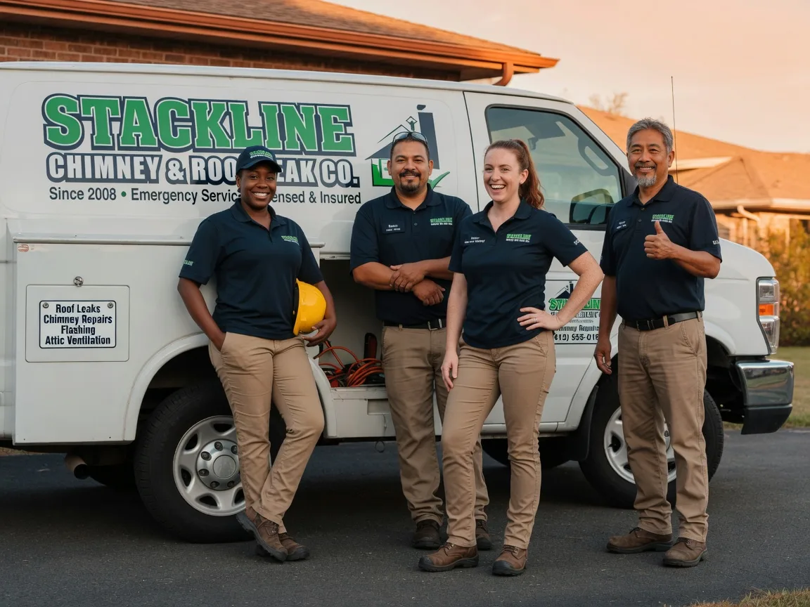 Chimney flashing repair company in Bergheim, TX